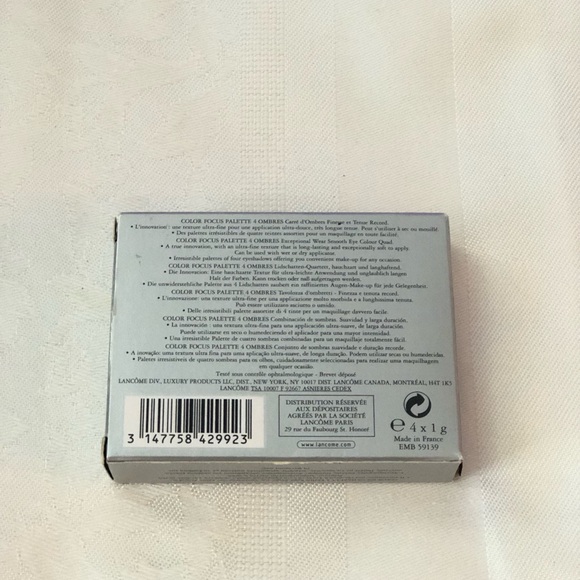 Lancôme Color Focus Palette 4 Ombres Wet& Dry 202 - Picture 4 of 5